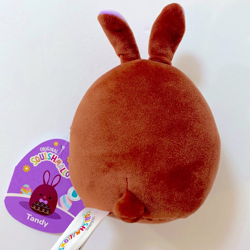 NWT Squishmallows 4” Easter Tandy the Chocolate Bunny. - Picture 3 of 5